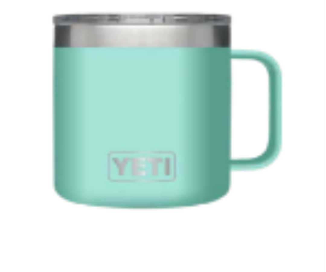 YETI mug 14oz color aqua