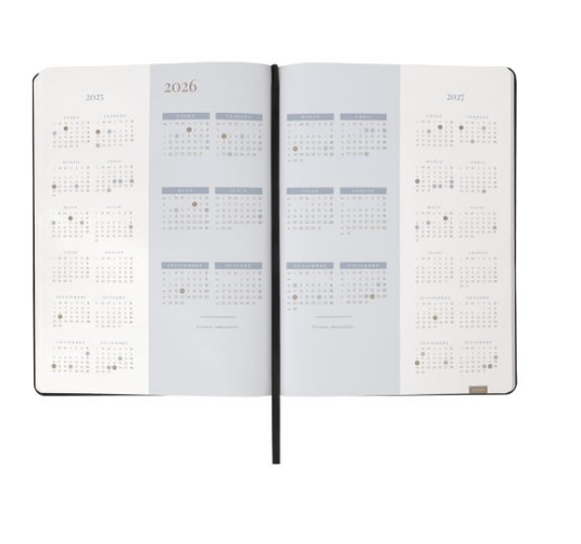 Agenda Diaria Ultra 2026 Negro