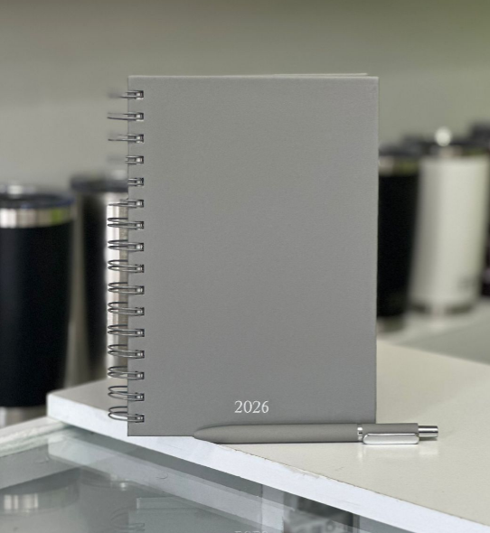 Agenda diaria Lette 2026 Gris