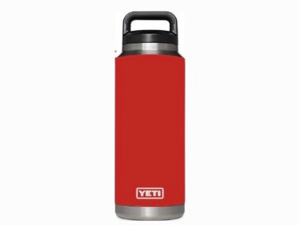 YETI bottle 36oz, color rojo