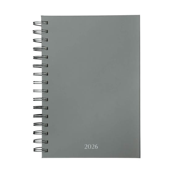 Agenda diaria Lette 2026 Gris