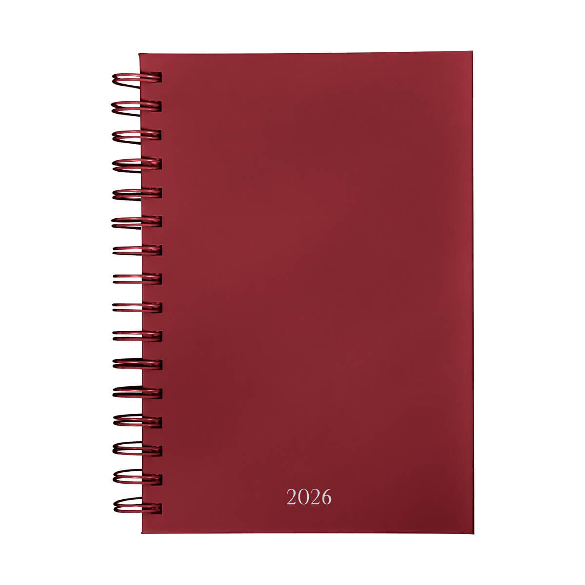 Agenda diaria Lette 2026 rojo