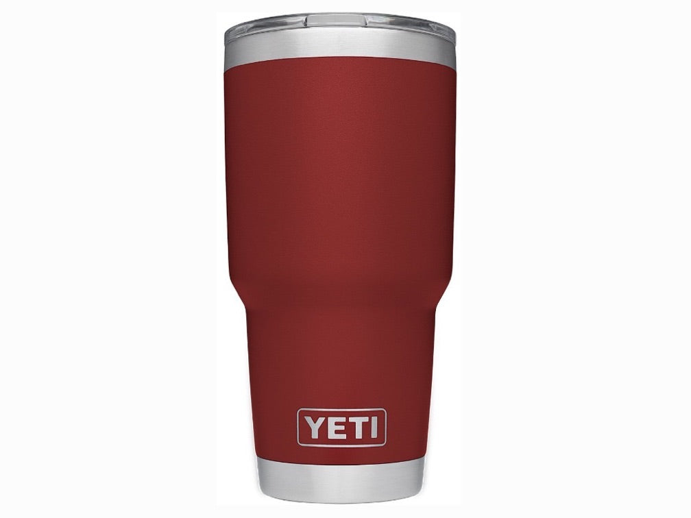 YETI rambler 30oz, color guinda