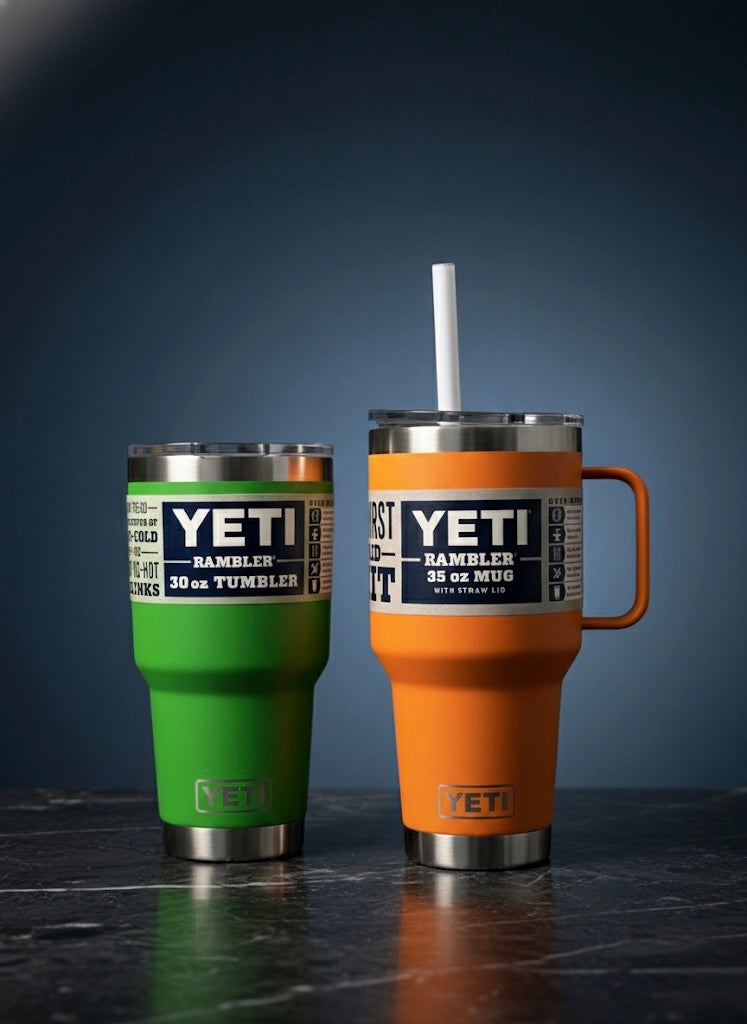 YETI original con codigo QR