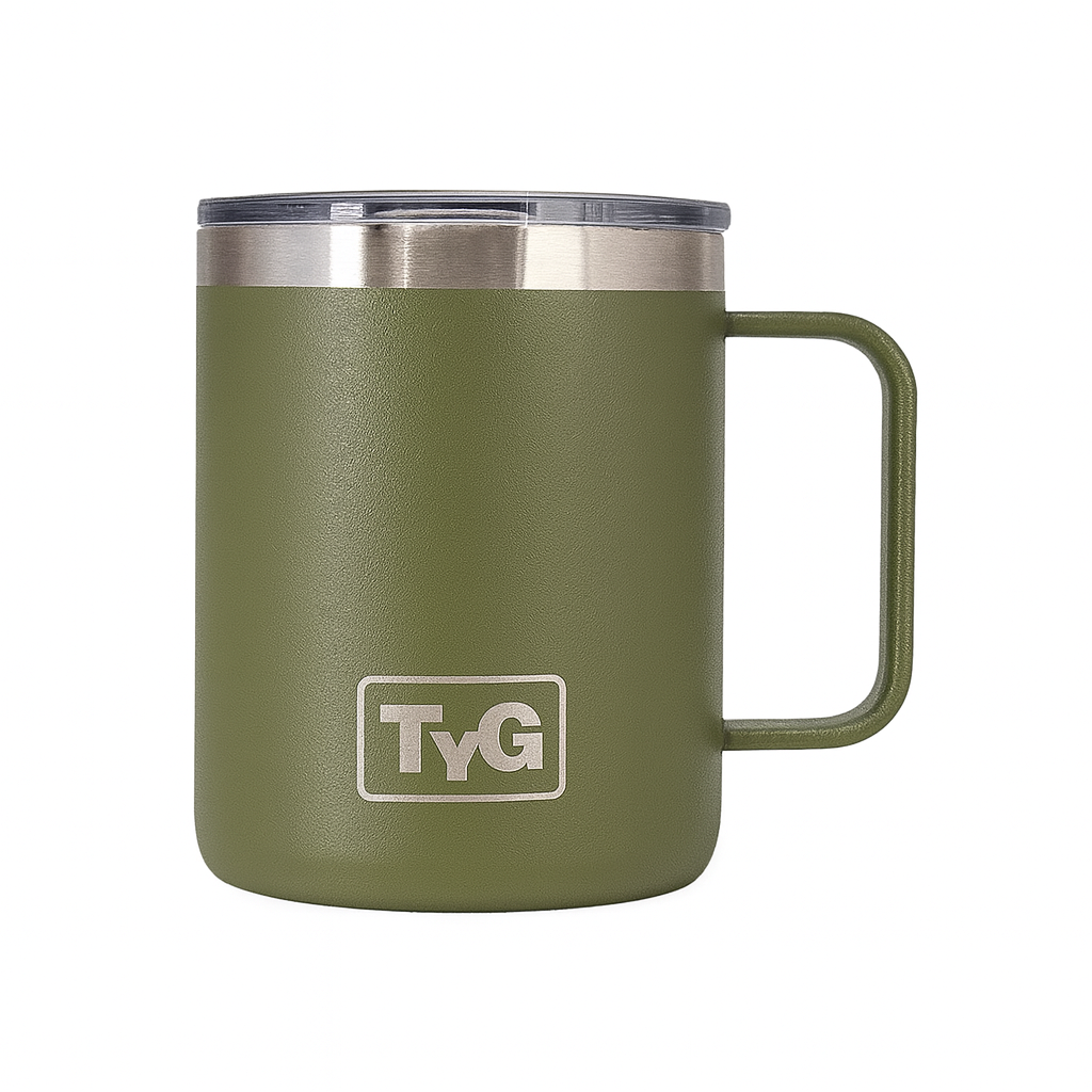 Taza generica 12 onzas verde militar