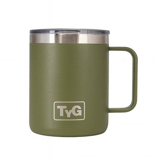 Taza generica 12 onzas verde militar
