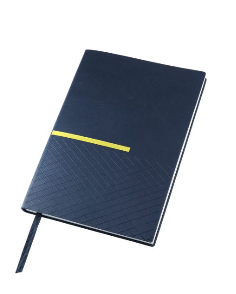 Set de libreta zlatna azul