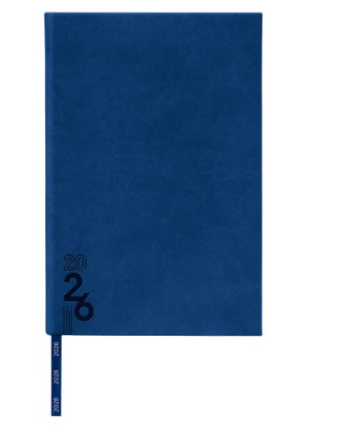 Agenda Terra diaria 2026 azul rey