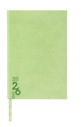 Agenda Terra diaria 2026 verde limon