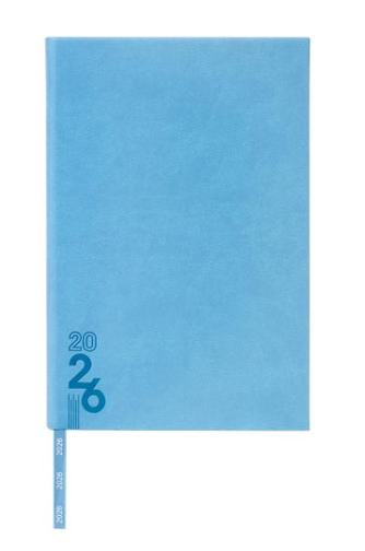 Agenda Terra diaria 2026 azul cielo