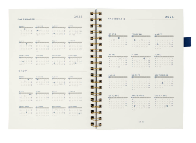 AGENDA SEMANAL TERRA 2026 AZUL CIELO-BOLIGRAFO INCLUIDO