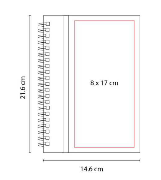 LIBRETA ALESA NARANJA
