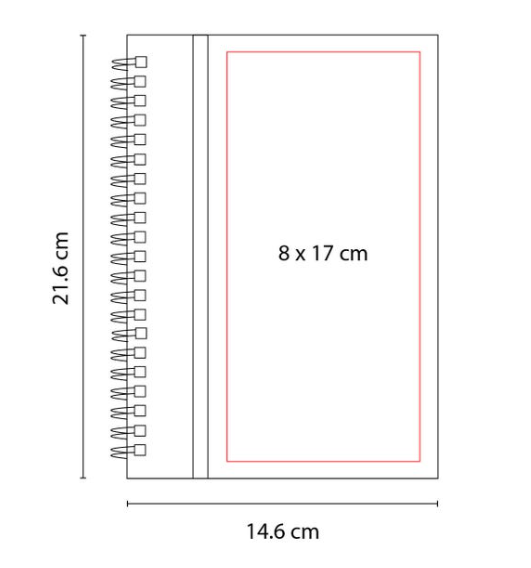 LIBRETA ALESA ROJO