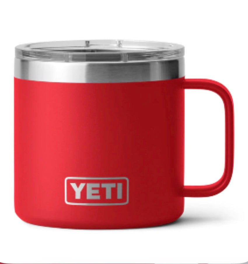 YETI mug 14oz color rojo