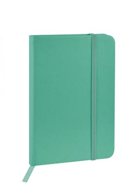 Libreta Smyrna color aqua