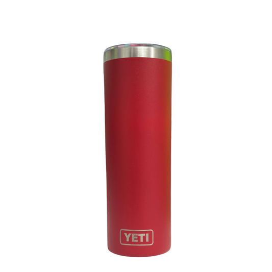 YETI Skinny 20oz, color rojo tapa antiderrame