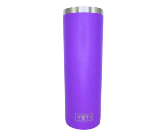 YETI Skinny 20oz, color morado tapa antiderrame