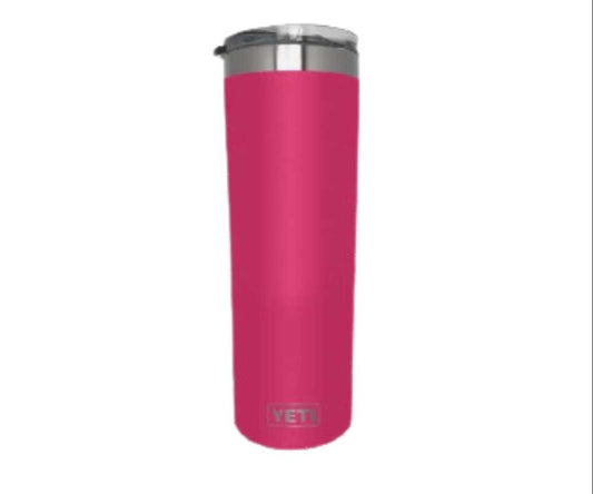 YETI Skinny 30oz, color rosa fosfo tapa antiderrame