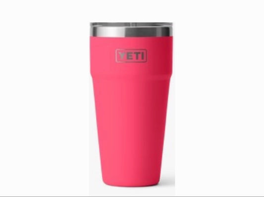 YETI Stack 26 oz, color rosa fosfo tapa sencilla