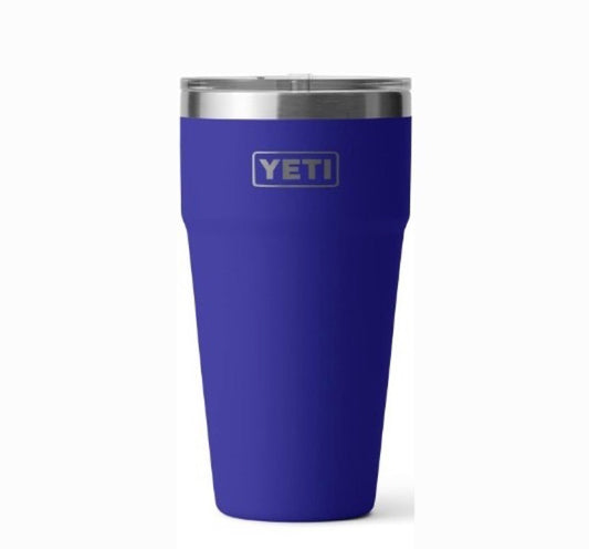 YETI Stack 26 oz, color royal azul tapa sencilla
