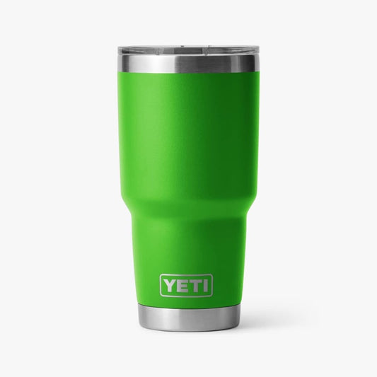 YETI rambler 30oz, color verde limón
