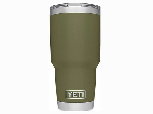 YETI rambler 30oz, color verde militar
