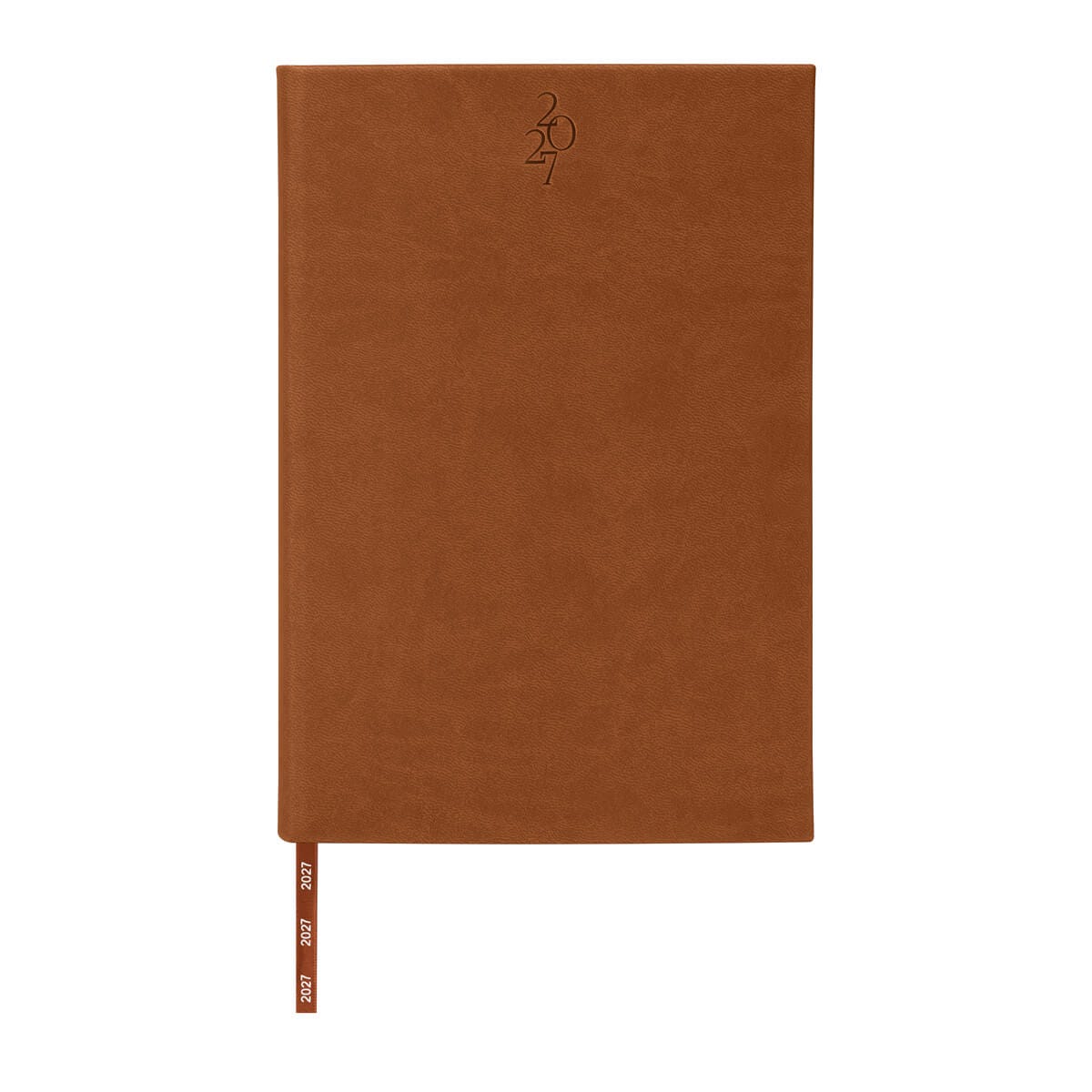Agenda diaria clasica 2027 café- boligrafo de regalo