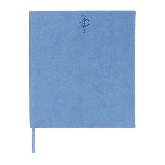 Agenda ejecutiva semanal 2027 azul cielo- boligrafo de regalo