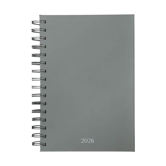 Agenda diaria Lette 2026 Gris