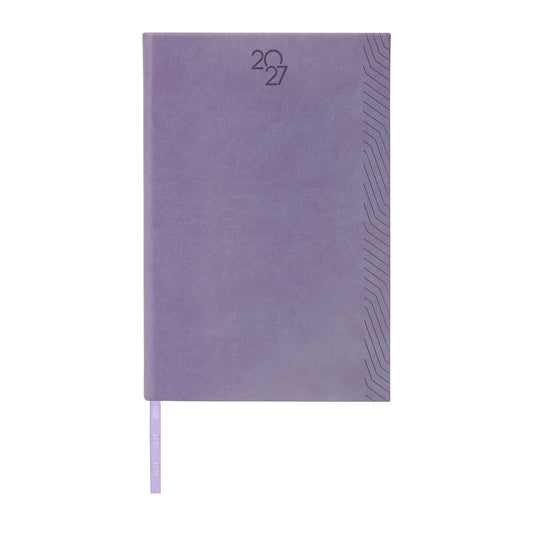 Agenda Terra diaria 2027 morado- boligrafo de regalo