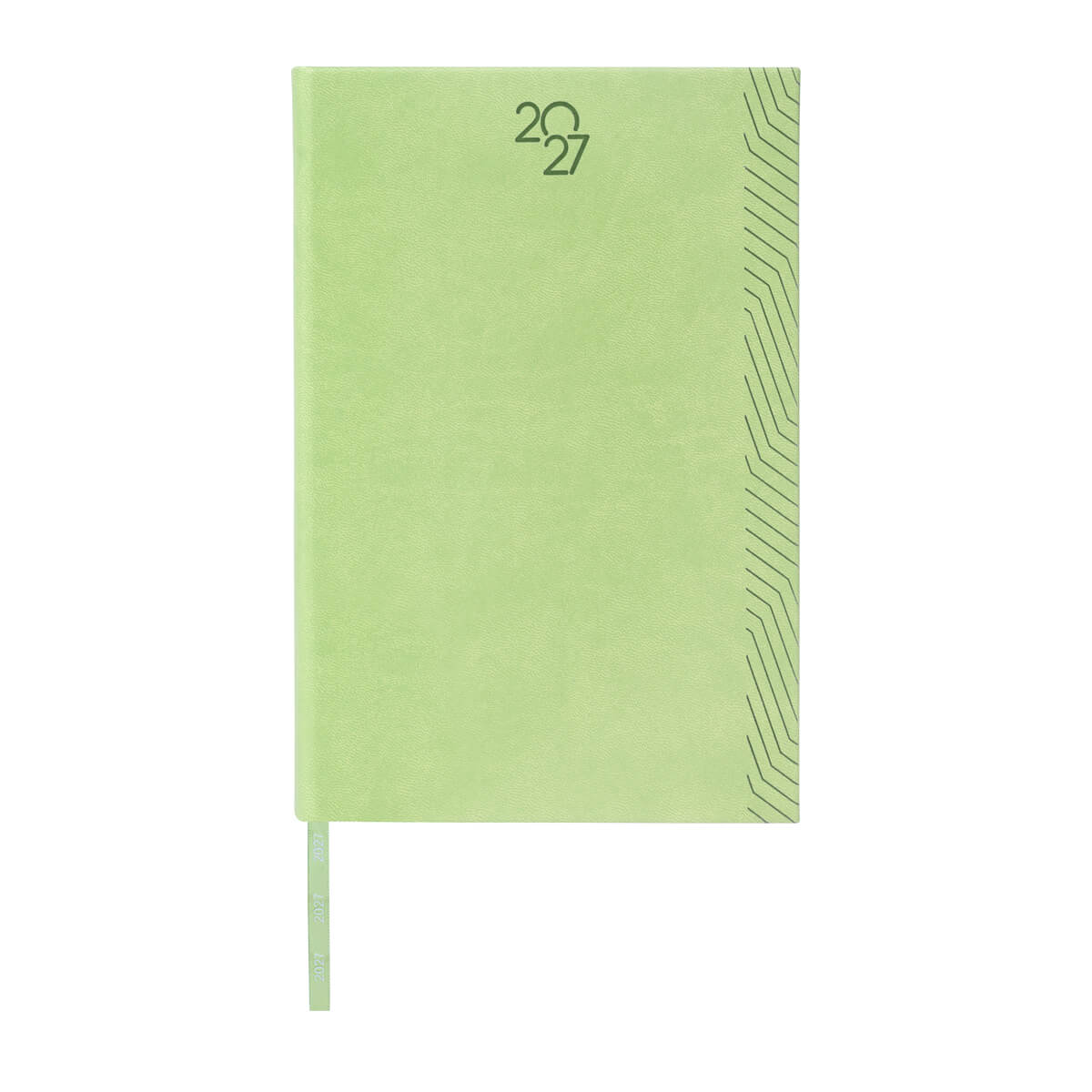 Agenda Terra diaria 2027 verde limon- boligrafo de regalo