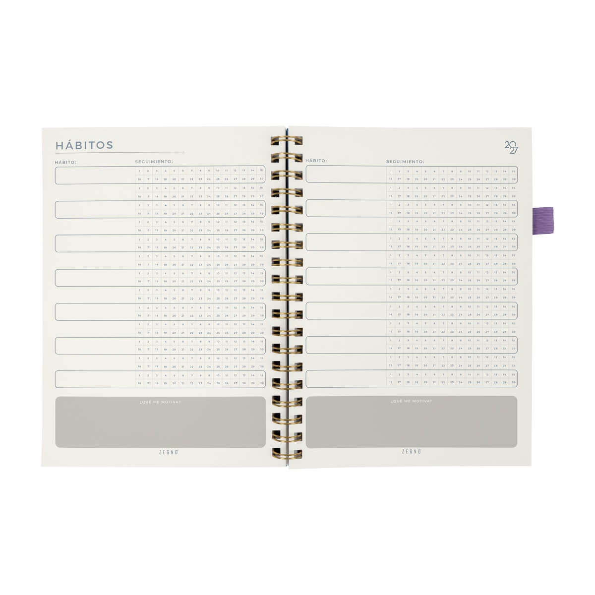 AGENDA SEMANAL TERRA 2027 MORADO-BOLIGRAFO INCLUIDO
