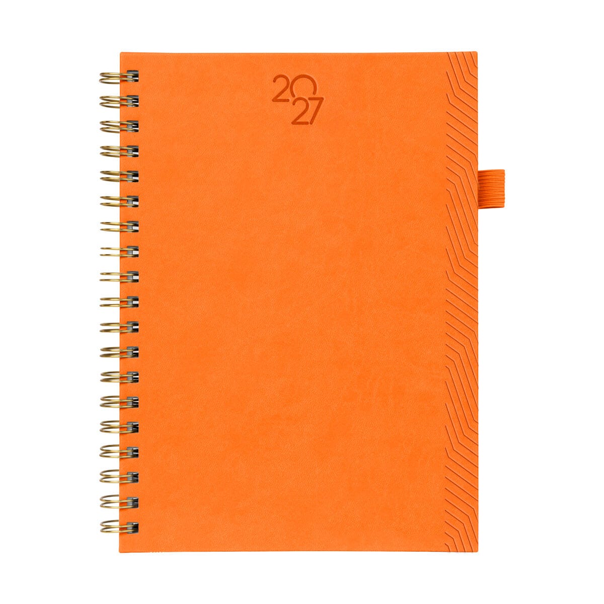 AGENDA SEMANAL TERRA 2027 NARANJA-BOLIGRAFO INCLUIDO
