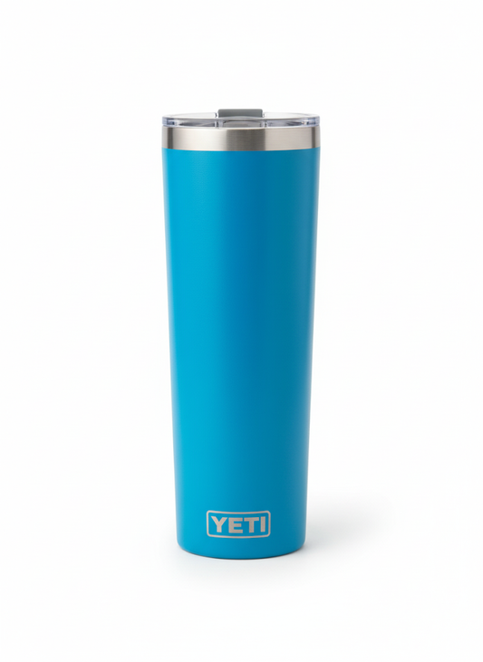 YETI Skinny 20oz, color celeste tapa antiderrame